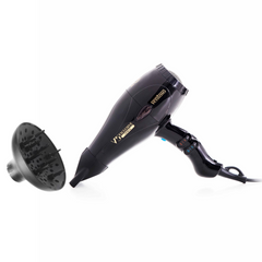 Ventoso V5 Exclusive Ionic 2500 W Professional Blow Dryer Nero Vigolu