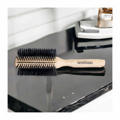 Ventoso Brush Natura No:5 Ahşap Fön Fırçası - Ventoso