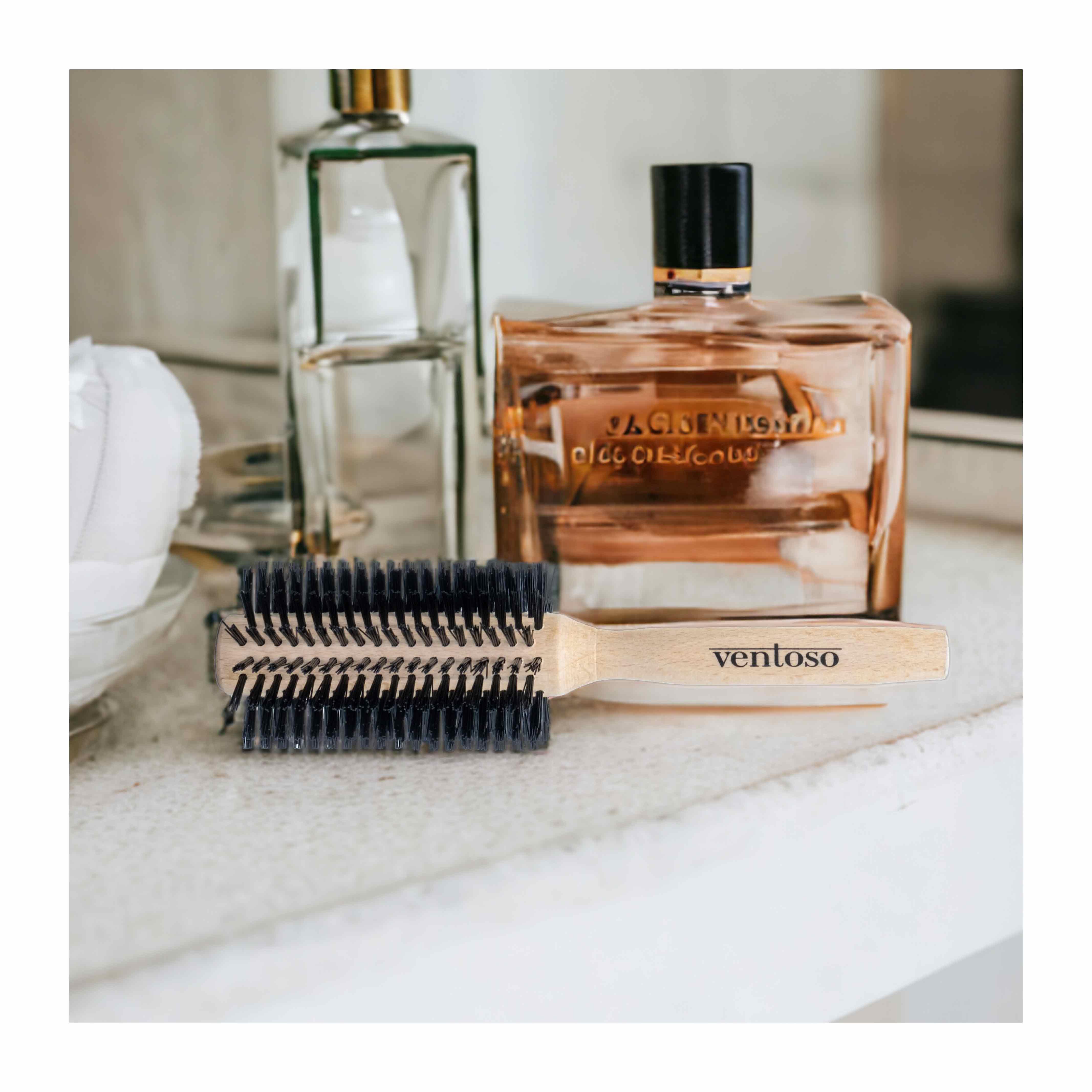 Ventoso Brush Natura No:6 Ahşap Fön Fırçası - Ventoso