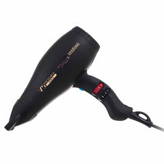 Asciugacapelli professionale Ventoso V5 Exclusive Ionic 2500 W Silk Touch Nero Vigolu