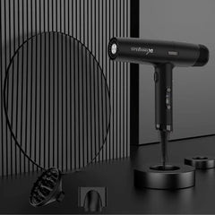 Ventoso X1 İyonik & Kömürsüz Dijital Motorlu Saç Kurutma Makinesi Siyah