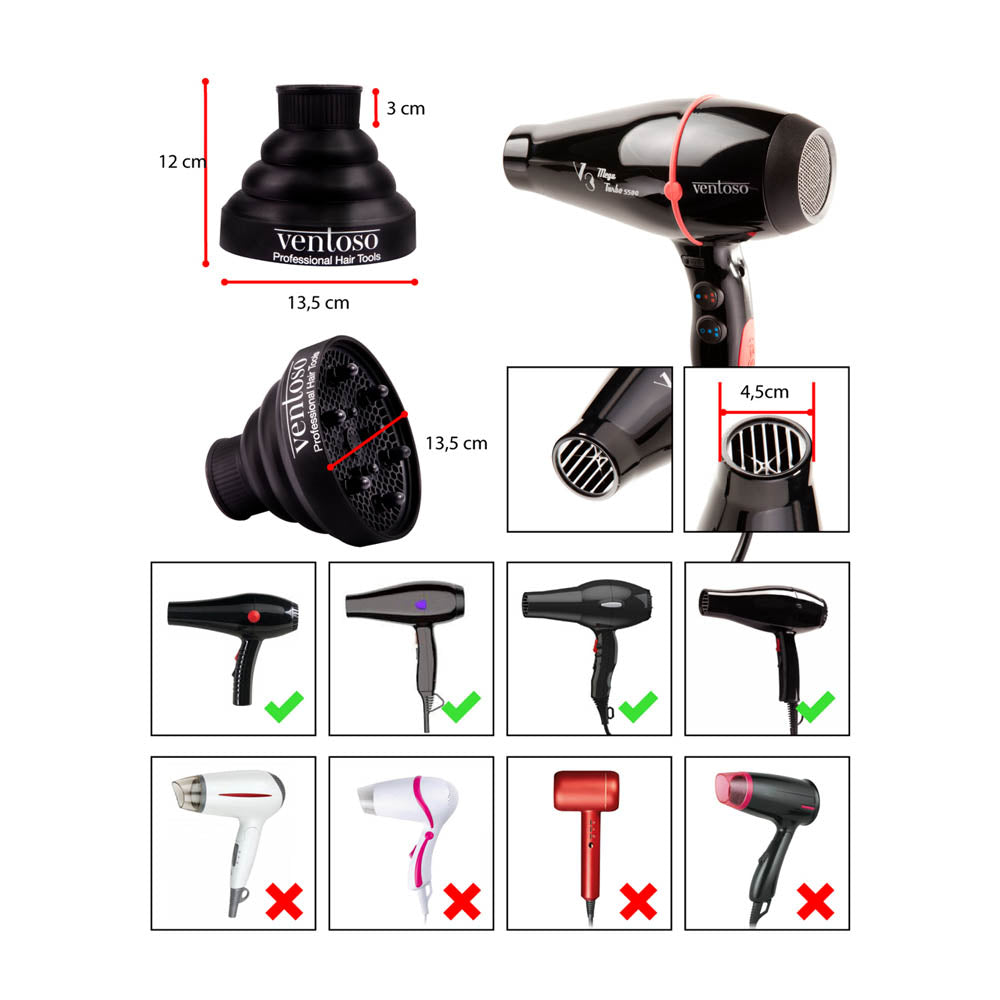 Ventoso Flexy Universal Katlanabilir Vigo