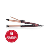 Ventoso Premium Seramik Kaplı Profesyonel Saç Düzleştirici ve Maşa Isıya Dayanıklı Maşa Eldivenli - Ventoso