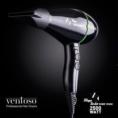 Ventoso V3 MegaTurbo5500 Verde Profesyonel Fön Makinesi Difüzörlü - Ventoso