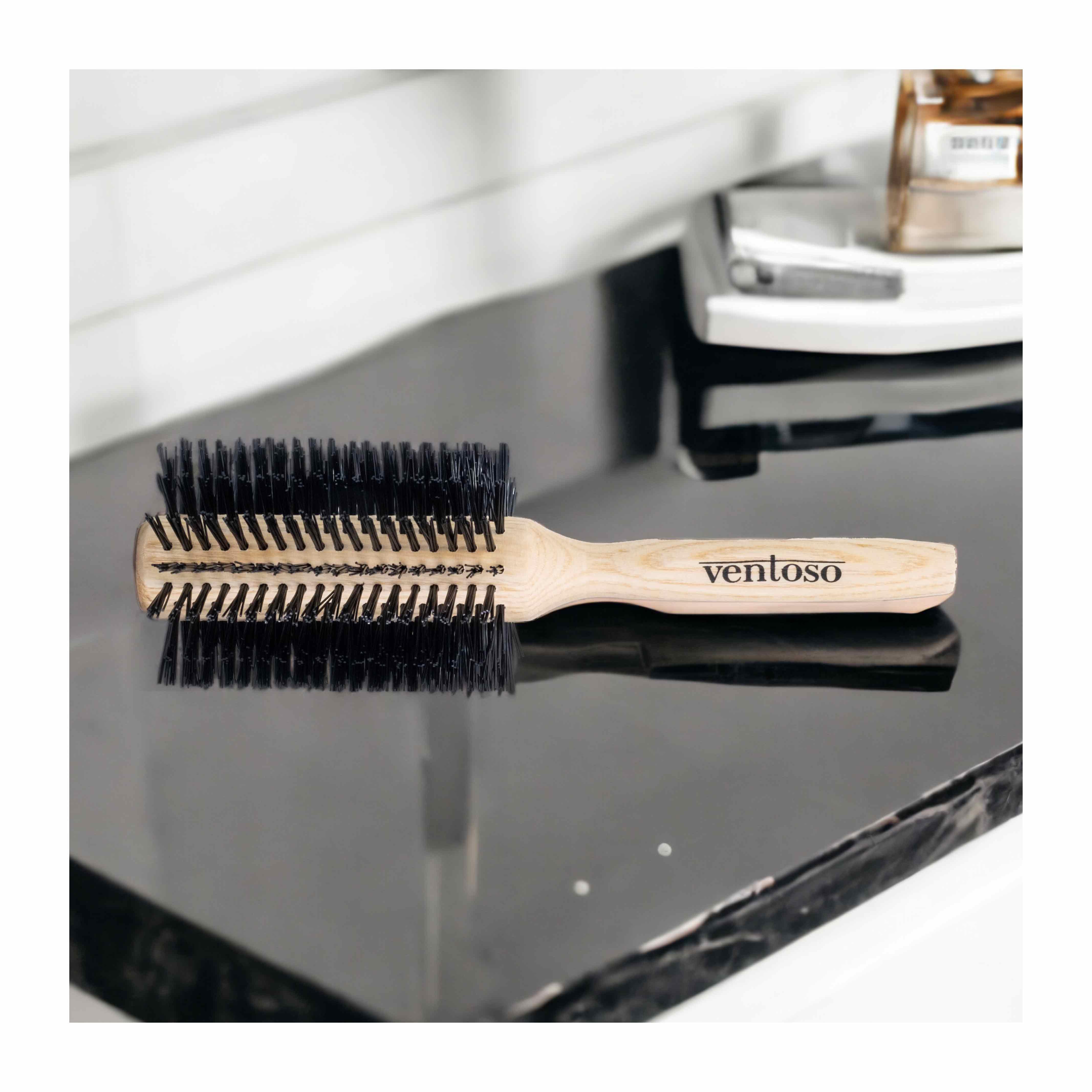Ventoso Brush Natura No:5 Ahşap Fön Fırçası - Ventoso
