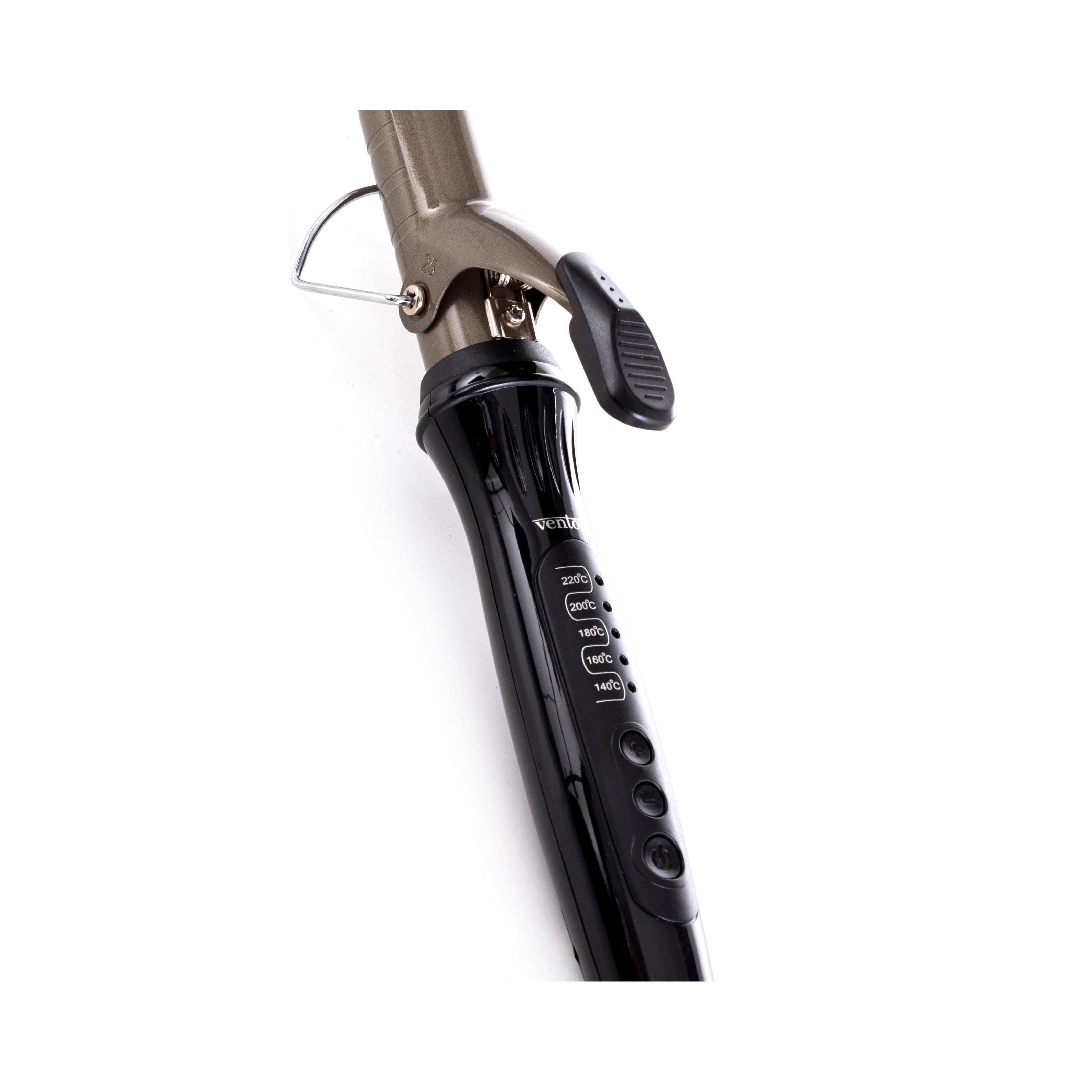 Ventoso Titanyum Kaplı Saç Maşası 25mm - Ventoso