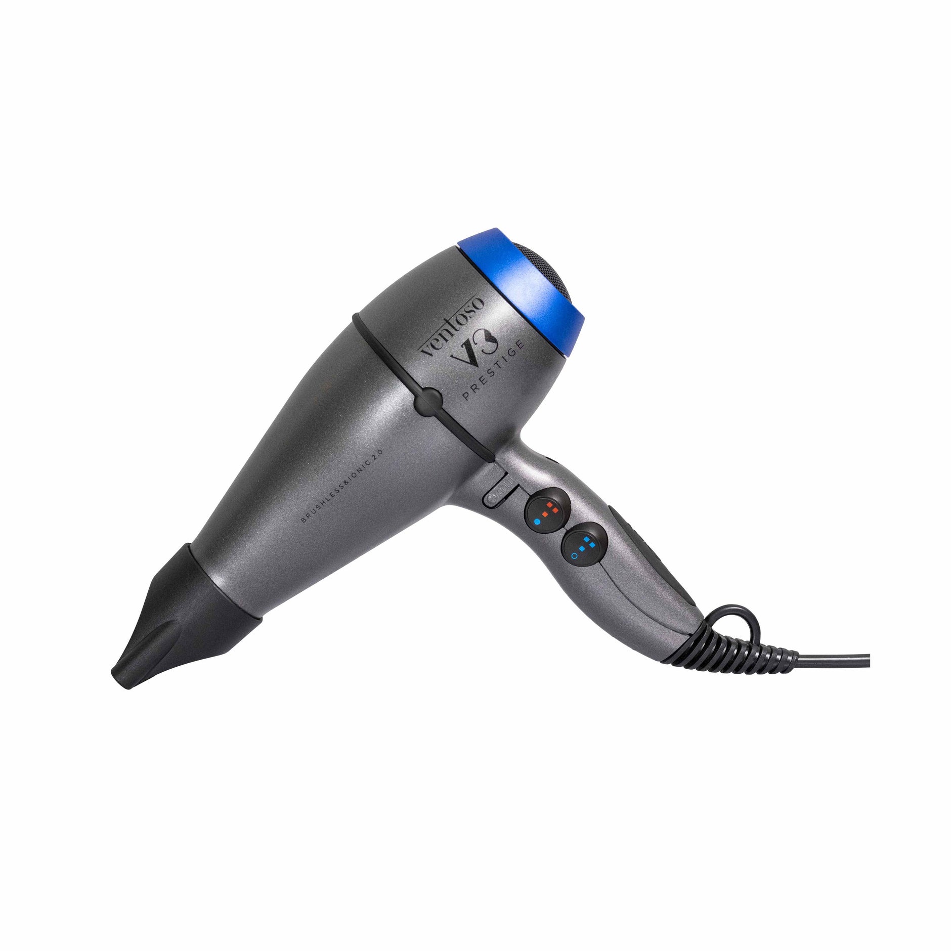 Ventoso V3 Prestige Brushless & Ionic 2.0 2500 W Professional Blow Dryer