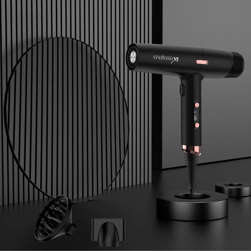 Ventoso X1 İyonik & Kömürsüz Dijital Motorlu Saç Kurutma Makinesi - Ventoso