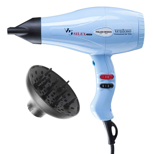Ventoso V5 Silex5000 Profesyonel Fön Makinesi Tiffany Mavi Vigolu