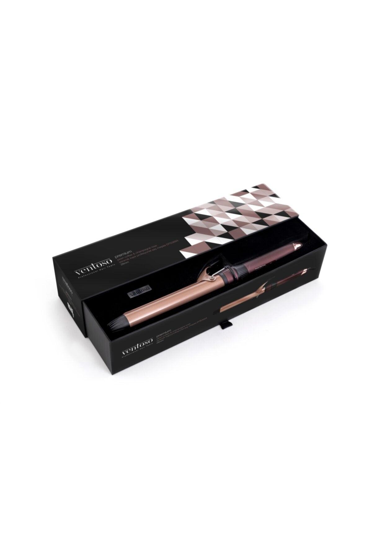 Ventoso Premium Seramik Kaplı Profesyonel Saç Maşası 28mm - Ventoso