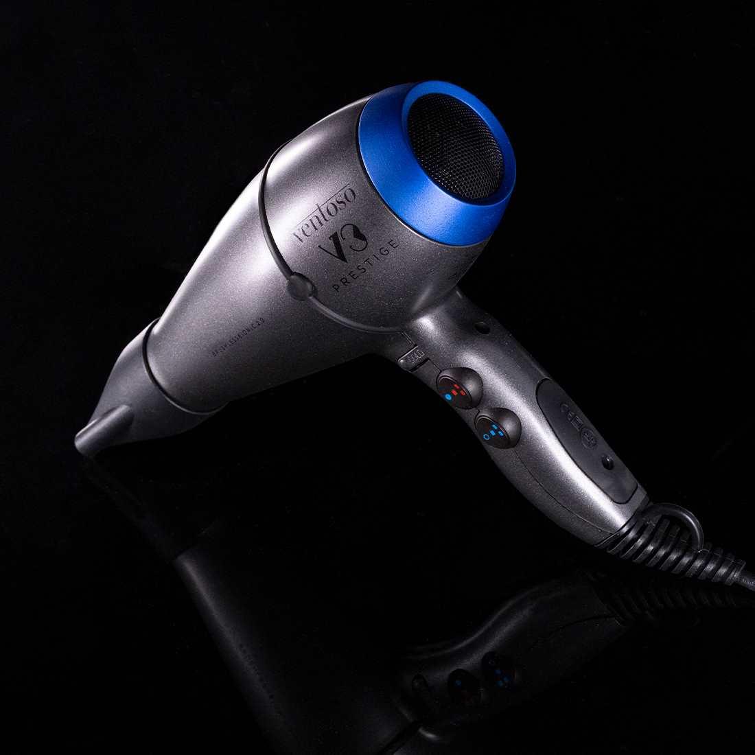 Ventoso V3 Prestige Brushless & Ionic 2.0 2500 W Profesyonel Fön Makinesi Altaic Blue - Ventoso