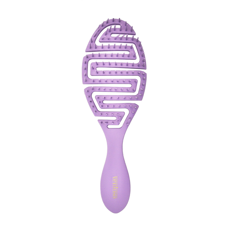 Ventoso V5 Exclusive İyonik Profesyonel Fön Makinesi Rosso + Ventoso Labirent Tarak Lila - Ventoso