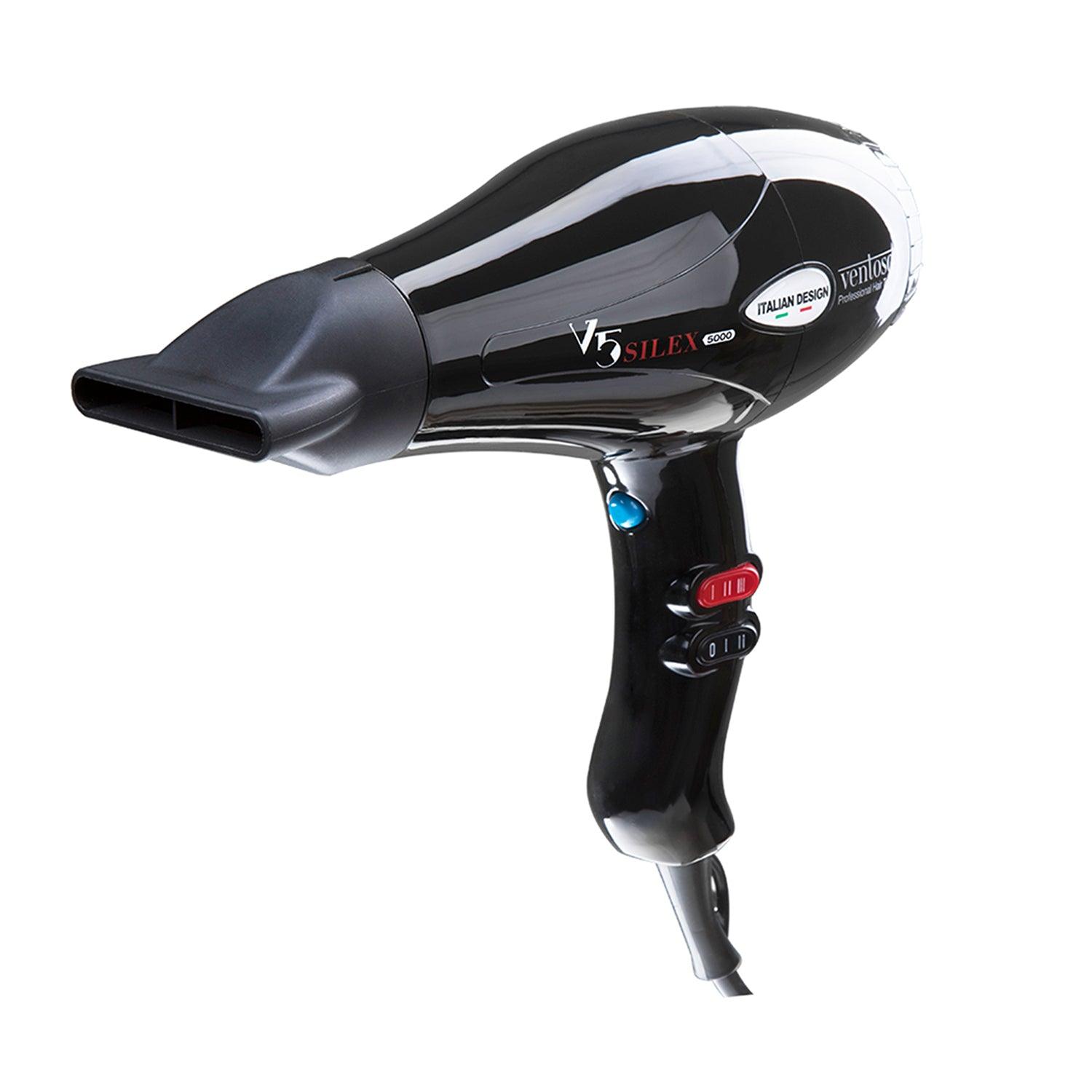Ventoso V5 Silex5000 Siyah Saç Şekillendirme Seti - Ventoso